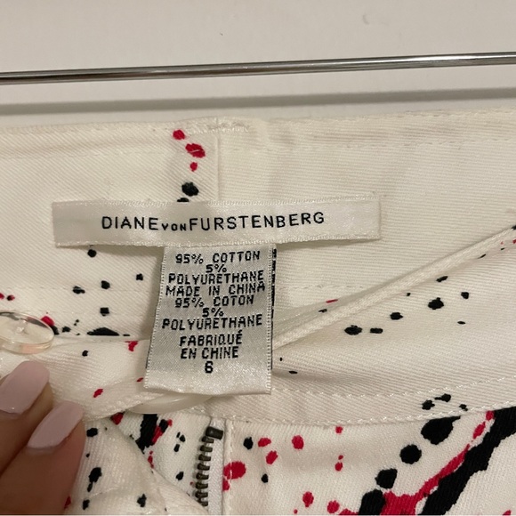 Diane Von Furstenberg | Jailie Printed Pants - Picture 5 of 12